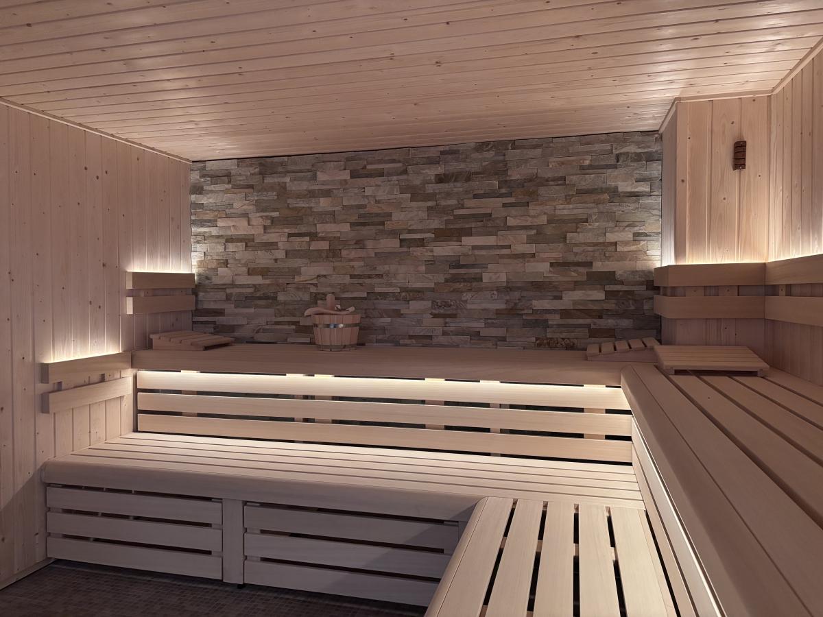 ✨ Fin de chantier – Sauna sur mesure haut de gamme ✨